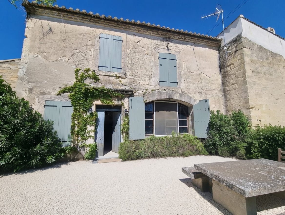 Vue de la maison de l'exterieur